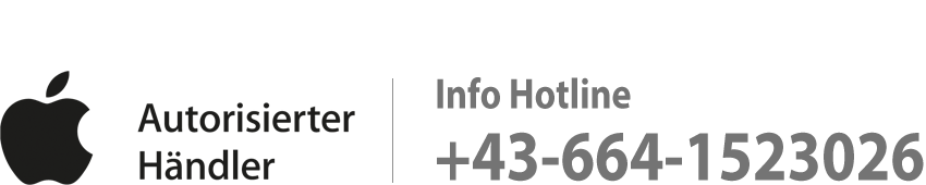 Apple Autorisierter Händler, Info Hotline +436641523026