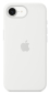 Preview: APPLE iPhone 16e Silikon Case, weiß