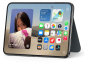 Preview: APPLE iPhone Duo Folio mit Standfuß - Navyblau
