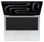 Preview: APPLE MacBook Pro 14" M3 Pro, 11C CPU, 14C GPU, 18GB, 512GB, 70W, silber