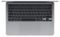 Preview: APPLE MacBook Air 13" M3, 8C CPU, 8C GPU, 256GB, 8GB, space grau