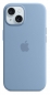 Preview: APPLE iPhone 15 Silikon Case mit MagSafe - Winterblau