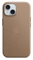 Preview: APPLE iPhone 15 Feingewebe Case mit MagSafe - Taupe