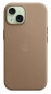 Preview: APPLE iPhone 15 Feingewebe Case mit MagSafe - Taupe