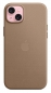 Preview: APPLE iPhone 15 Plus Feingewebe Case mit MagSafe - Taupe