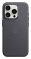Preview: APPLE iPhone 15 Pro Feingewebe Case mit MagSafe - Schwarz