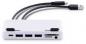 Preview: LMP USB-C Attach Hub 7-Port für iMac, Gen 2 (10G), silber