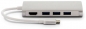 Preview: LMP USB-C mini Dock 8-port, silber