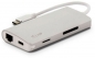 Preview: LMP USB-C mini Dock 8-port, silber