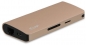 Preview: LMP USB-C Travel Dock 4K 9-port, gold