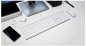 Mobile Preview: LMP kabelgebundene USB Tastatur silber, deutsch