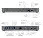 Preview: OWC Thunderbolt 3 Dock, 14-port, spacegrau