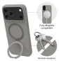 Preview: DBRAMANTE Roskilde MagSafe Kickstand ICON für iPhone 18 Pro - River Stone