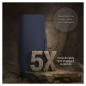 Preview: DBRAMANTE Lynge Magsafe ICON 2-in1 Folio Case für iPhone 18 Pro Max - Deep Water