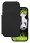 Preview: DBRAMANTE Lynge Magsafe Leder 2-in1 Folio Case für iPhone 18 Pro Max - Schwarz