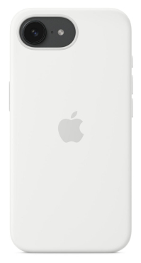 APPLE iPhone 16e Silikon Case, weiß