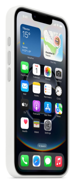 APPLE iPhone 16e Silikon Case, weiß
