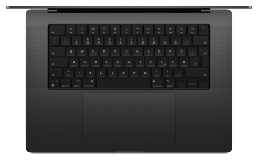 APPLE MacBook Pro 16" M5 Max, 18C CPU, 32C GPU, 36GB, 2TB, SD, space schwarz