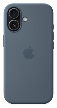 APPLE iPhone 17 Silikon Case mit MagSafe - Maritimblau