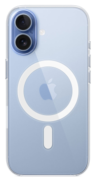 APPLE iPhone 17 Clear Case mit MagSafe