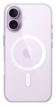 APPLE iPhone 17 Clear Case mit MagSafe