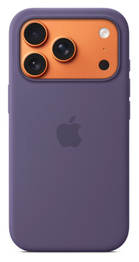 APPLE iPhone 17 Pro Silikon Case mit MagSafe - Nebelviolett