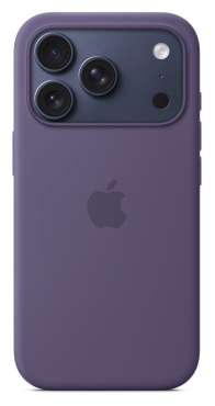 APPLE iPhone 17 Pro Silikon Case mit MagSafe - Nebelviolett