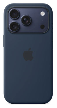 APPLE iPhone 17 Pro Silikon Case mit MagSafe - Mitternacht