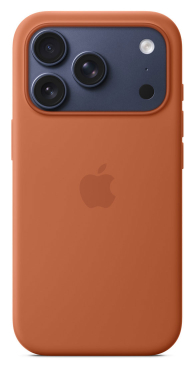 APPLE iPhone 17 Pro Silikon Case mit MagSafe - Terracotta
