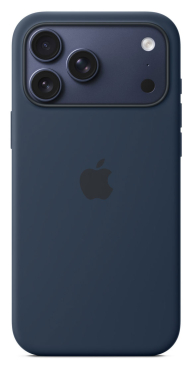 APPLE iPhone 17 Pro Max Silikon Case mit MagSafe - Mitternacht
