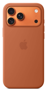 APPLE iPhone 17 Pro Max Silikon Case mit MagSafe - Terracotta