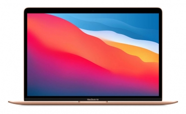 APPLE MacBook Air 13" M1, 8C CPU und 7C GPU, 8GB, 256GB, gold