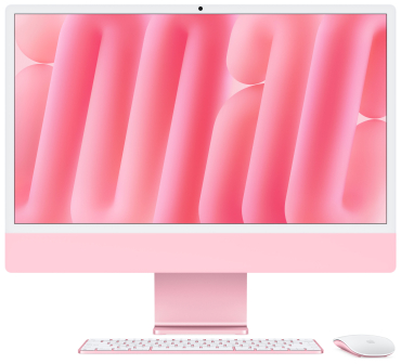 iMac 24" M6, 10C CPU, 10C GPU, 16GB, 256GB, MK, MM, pink