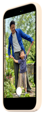 APPLE iPhone 17 Silikon Case mit MagSafe - Vanille