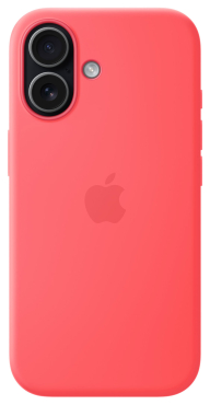 APPLE iPhone 17 Silikon Case mit MagSafe - Guavepink