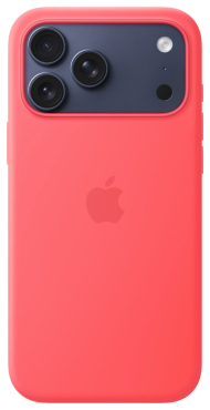 APPLE iPhone 17 Pro Max Silikon Case mit MagSafe - Guavepink