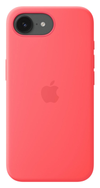 APPLE iPhone 17e Silikon Case mit MagSafe, Helle Guave