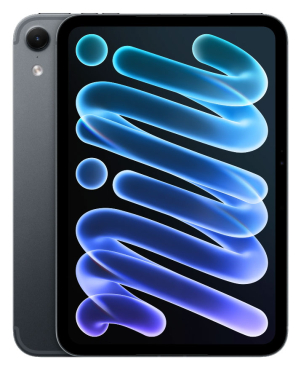 APPLE iPad mini (A20 Pro) Wi-Fi + Cellular 128GB mit Standardglas - Mitternacht