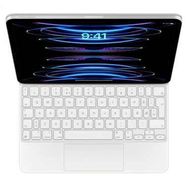 APPLE Magic Keyboard für das 11" iPad Pro (4. Gen.) oder iPad Air (5. Gen.) - Deutsch, weiß