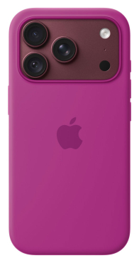 APPLE iPhone 18 Pro Silikon Case mit MagSafe - Magenta