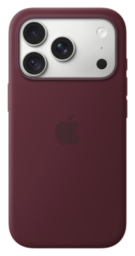 Preview: APPLE iPhone 18 Pro Silikon Case mit MagSafe - Burgunder