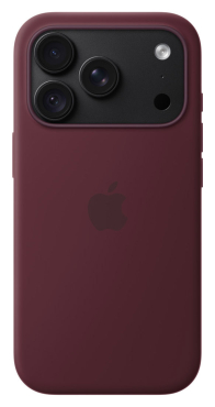Preview: APPLE iPhone 18 Pro Silikon Case mit MagSafe - Burgunder