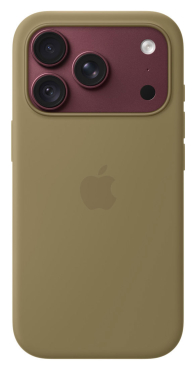 Preview: APPLE iPhone 18 Pro Silikon Case mit MagSafe - Oliv