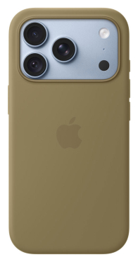 Preview: APPLE iPhone 18 Pro Silikon Case mit MagSafe - Oliv