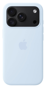 Preview: APPLE iPhone 18 Pro Silikon Case mit MagSafe - Klarblau