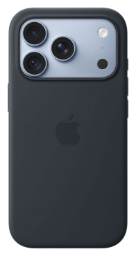 APPLE iPhone 18 Pro Silikon Case mit MagSafe - Navyblau
