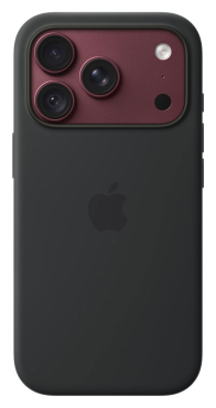 Preview: APPLE iPhone 18 Pro Silikon Case mit MagSafe - Schwarz