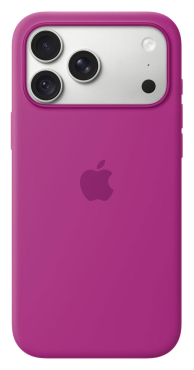 Preview: APPLE iPhone 18 Pro Max Silikon Case mit MagSafe - Magenta