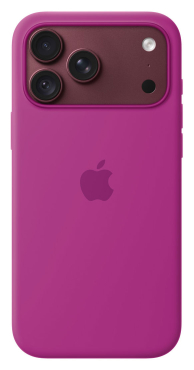 APPLE iPhone 18 Pro Max Silikon Case mit MagSafe - Magenta