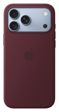 Preview: APPLE iPhone 18 Pro Max Silikon Case mit MagSafe - Burgunder